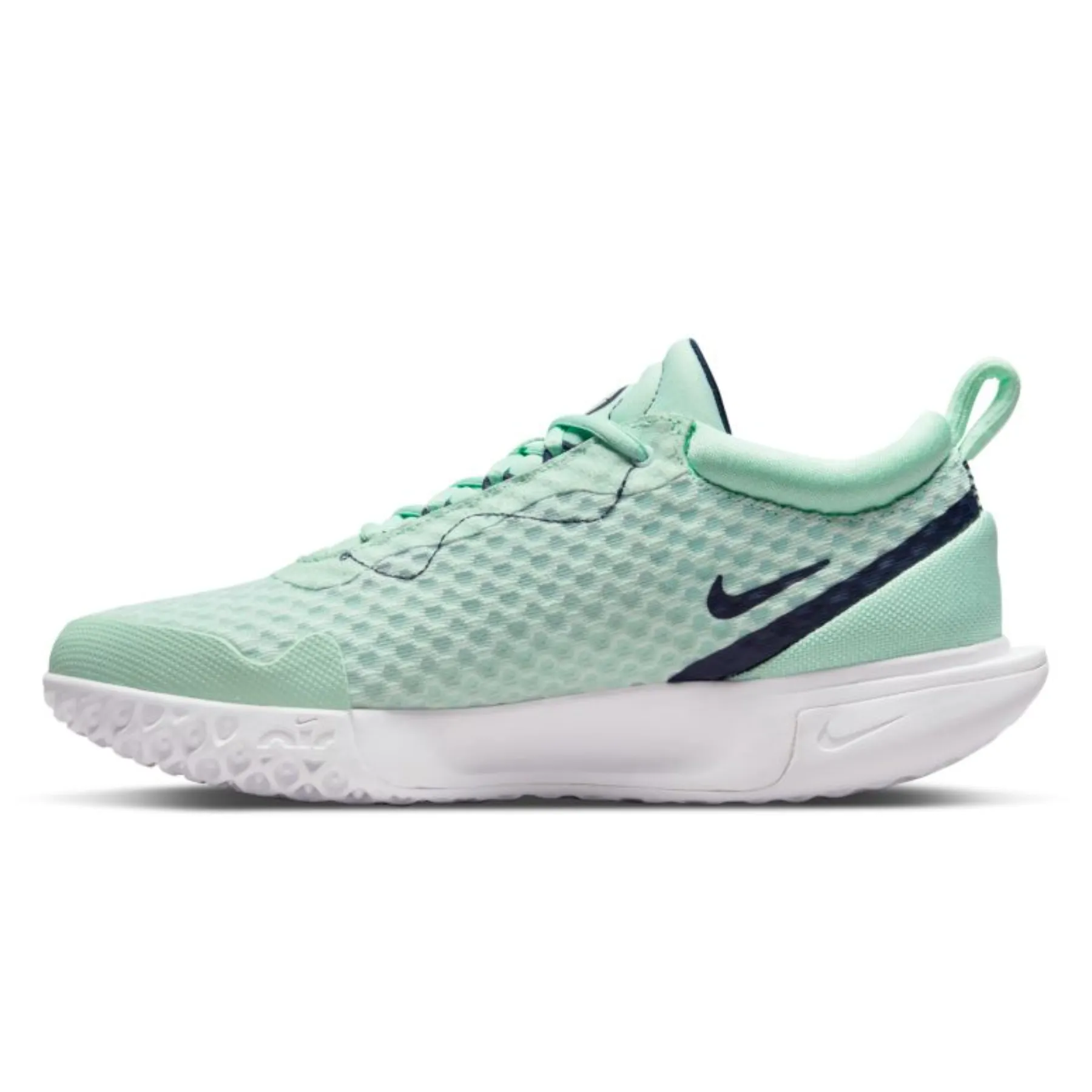 Speed Training Running Style Nike Court Zoom Pro Mint Foam/Obsidian White Women Hard Court Tennis Shoes