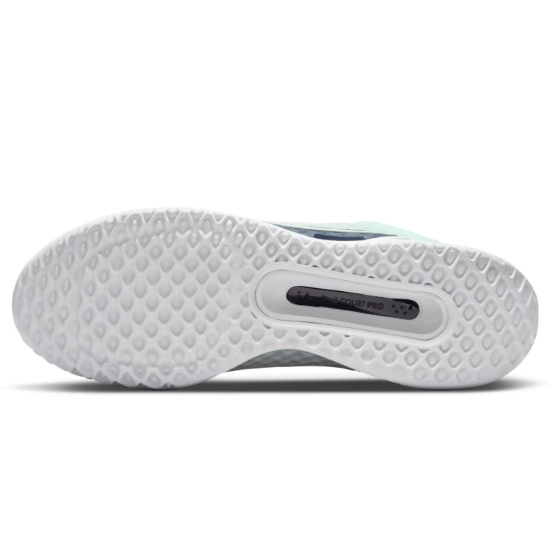 Nike Court Zoom Pro Mint Foam/Obsidian White Women Hard Court Tennis Shoes Streamlined Fit