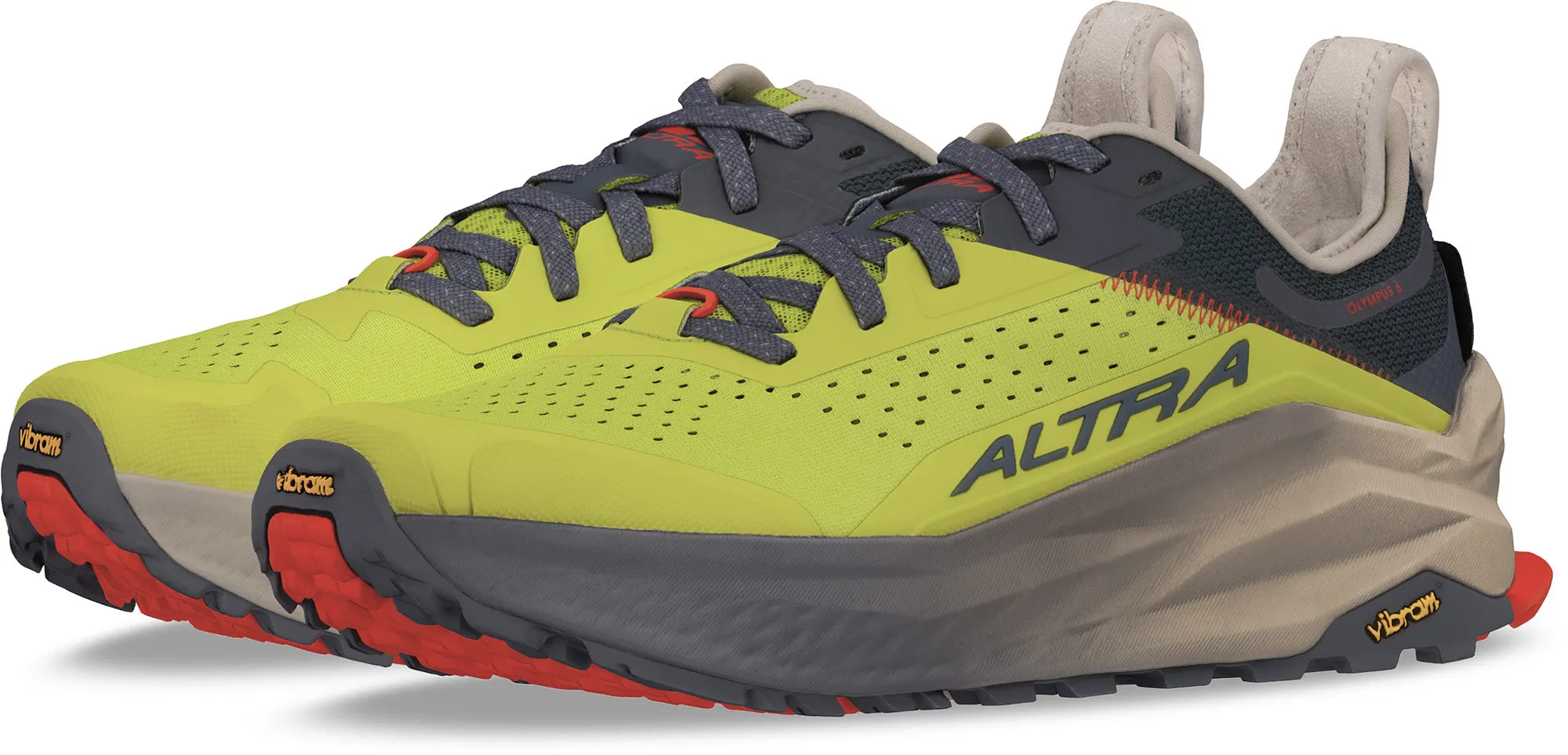 Altra Olympus 6 Mens Trail Running Shoes - Green Sweat Session