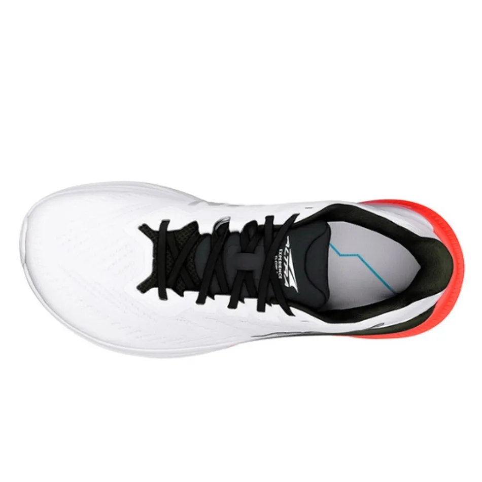 long - distance running footwear track - and - field shoe functionality Altra Men's Experience Flow 2 Berlin Running Shoes in White/Coral AW25