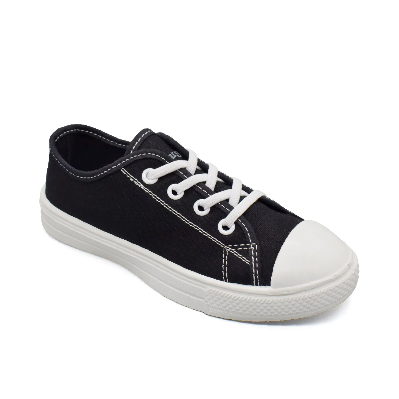 Buggies Jamie - Black Zip Up Slip   On Style