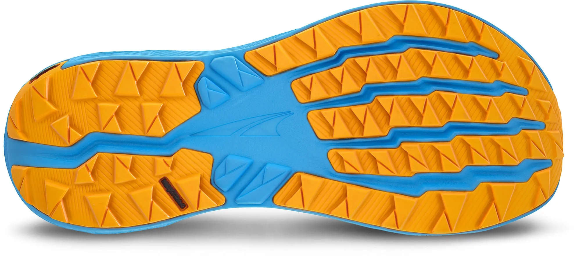 Altra Experience Wild Mens Trail Running Shoes - Blue Rugged Trail Outsole curvature encourages natural gait cycles