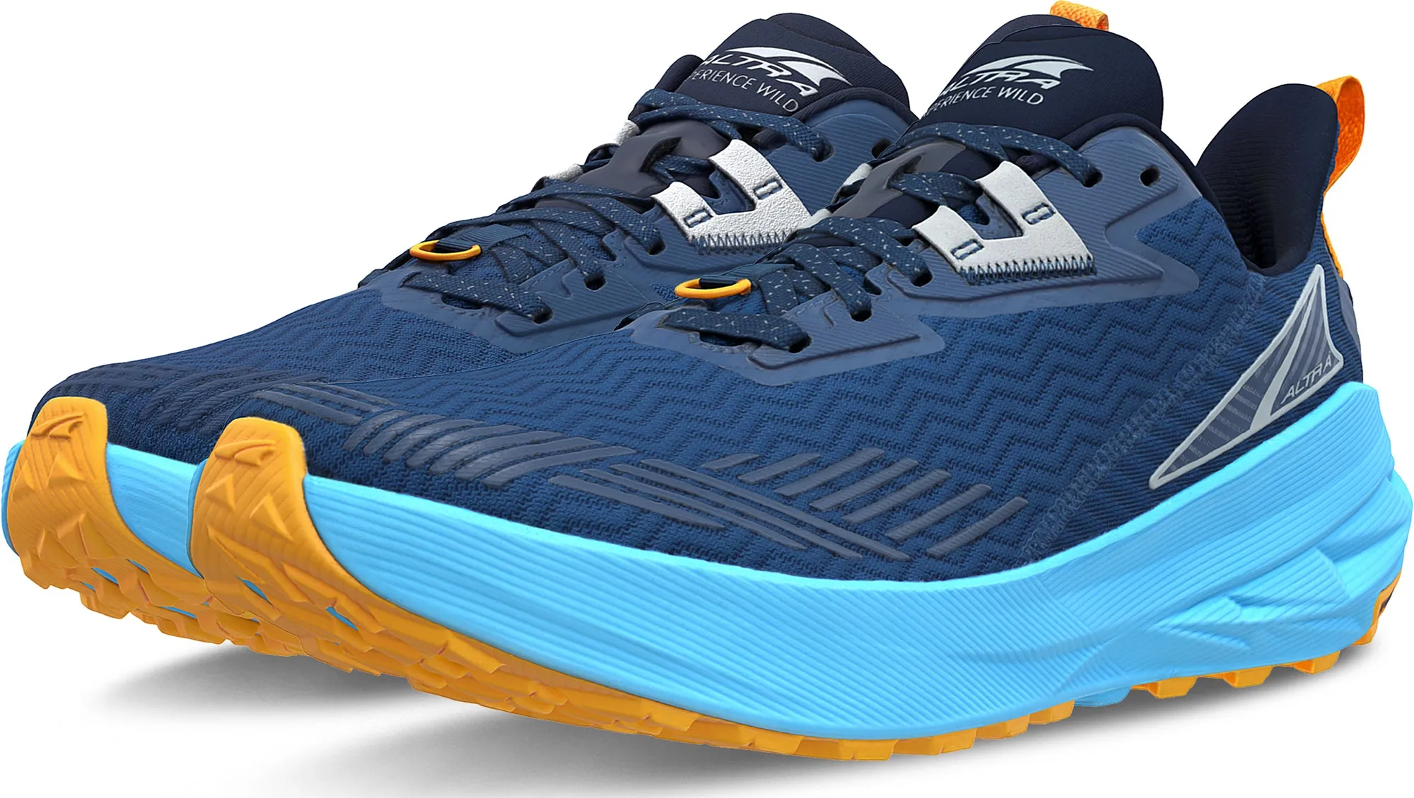 Altra Experience Wild Mens Trail Running Shoes - Blue Drive Motion Sport Flex