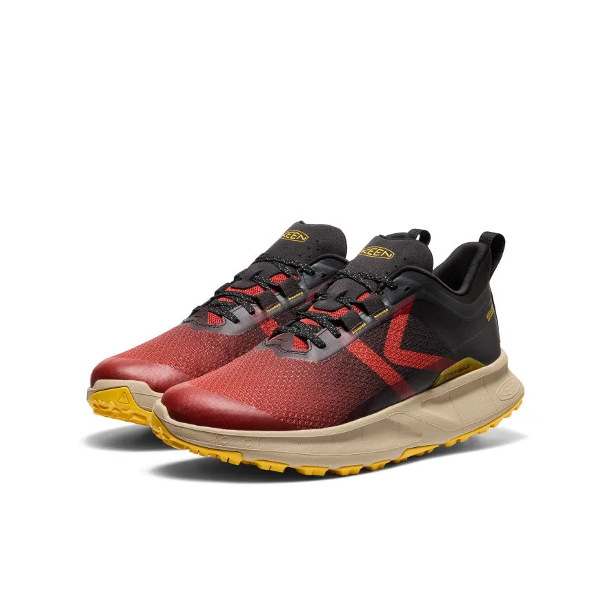 Impact Resistance Breathable Gear Men's 450 Dirt Waterproof Hiking Shoe  |  Red Ochre/Black