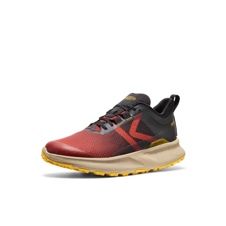 Men's 450 Dirt Waterproof Hiking Shoe  |  Red Ochre/Black Wide Base