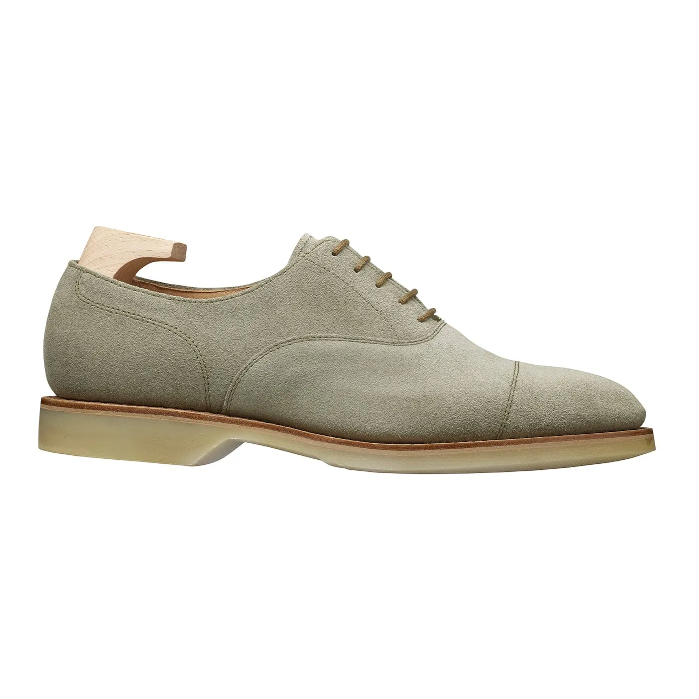 Tresco Pistachio Suede Quick Wear Style Reliable Comfort