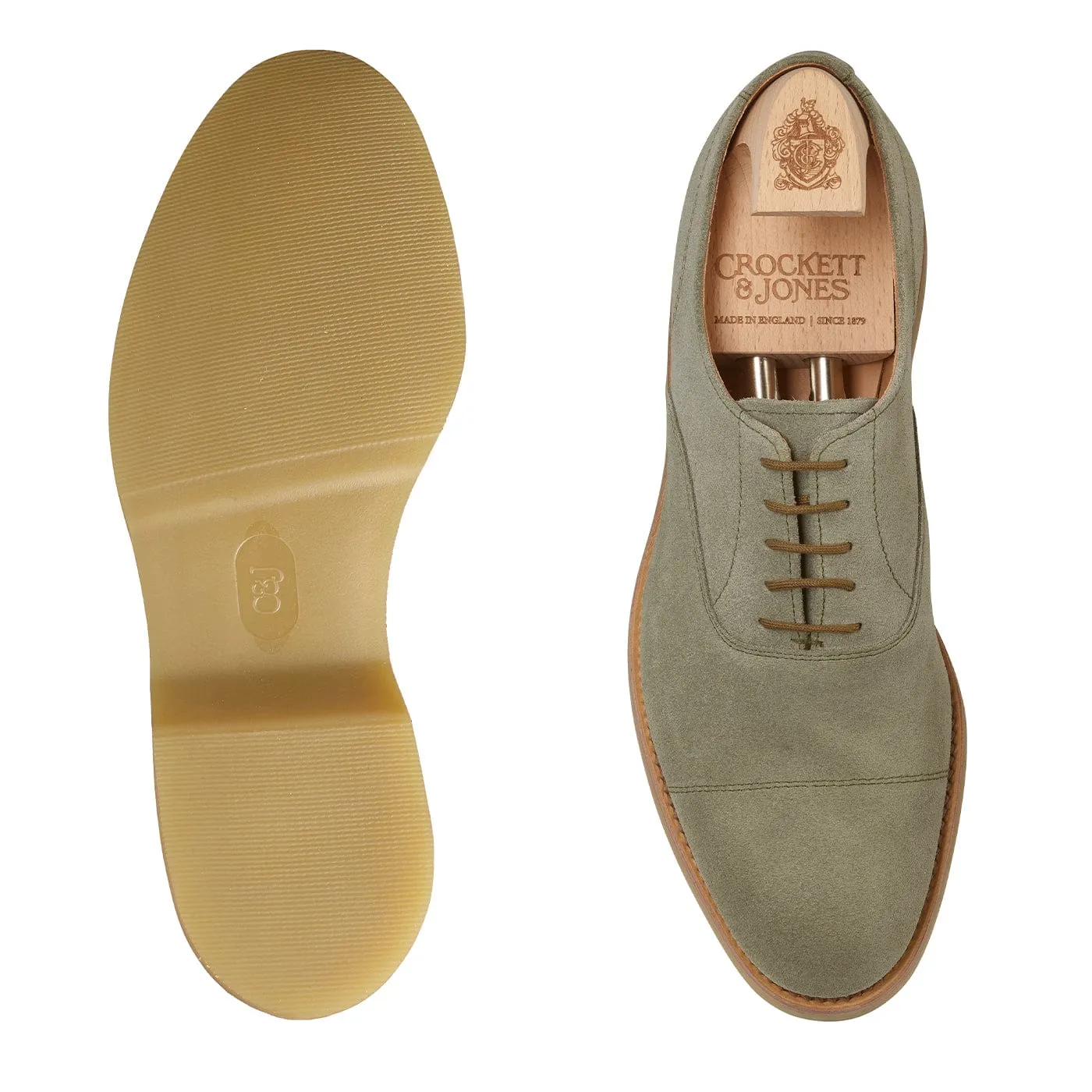 Effortless Style Smart Fit Shoes Tresco Pistachio Suede