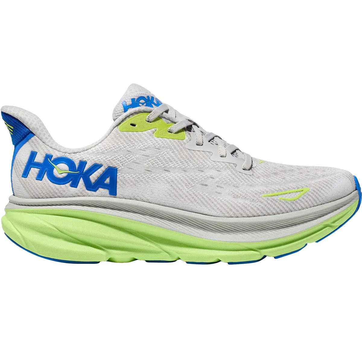Men's Clifton 9 Wide adult athletic shoes evening run shoes