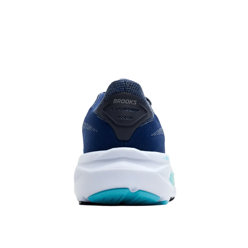 forefoot support Brooks Women's Ghost 17 Running Shoes in Navy/Green/Turquoise AW25