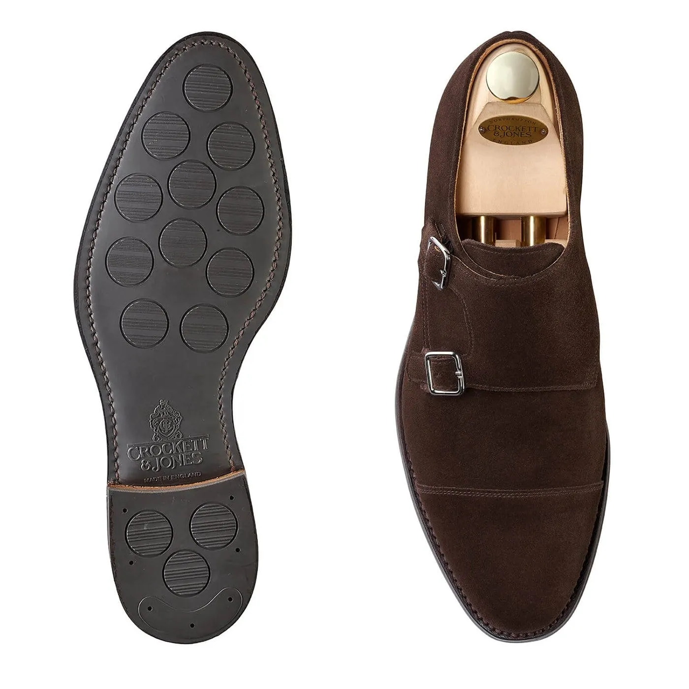 Lowndes 4 Dark Oak Suede Stylish Shoes