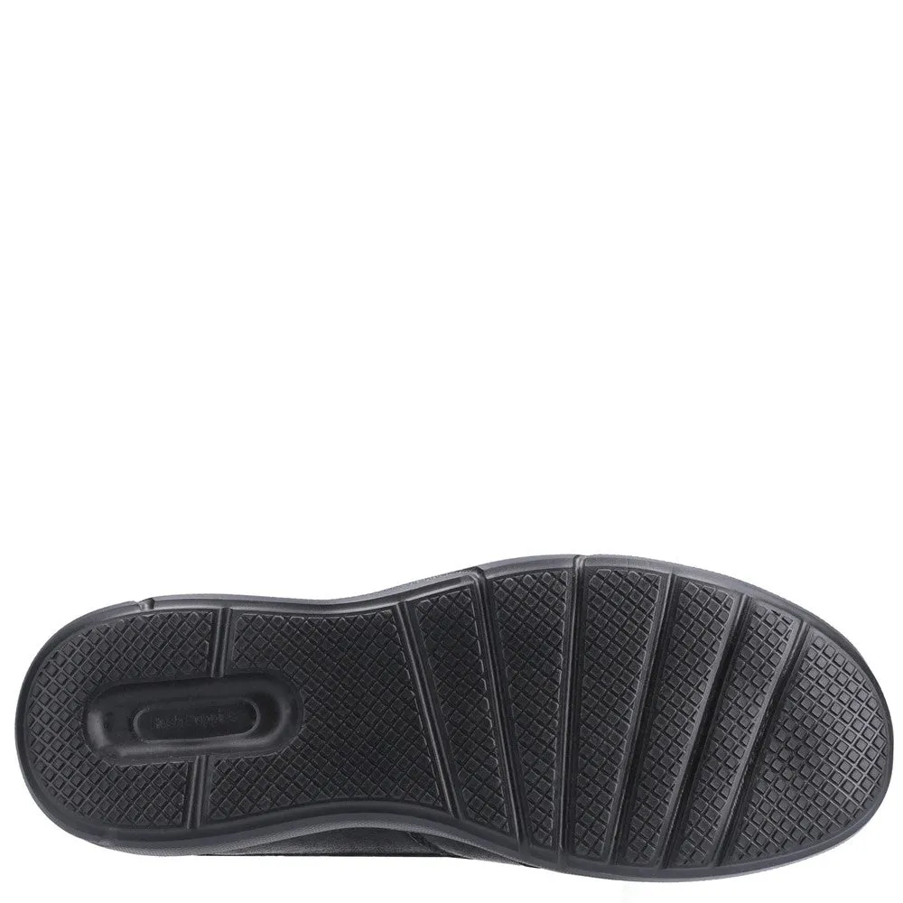 Black Aaron Slip-On Shoes Light Sole