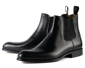 Autumn Comfort Weekend Casual Milan Chelsea Boot Black