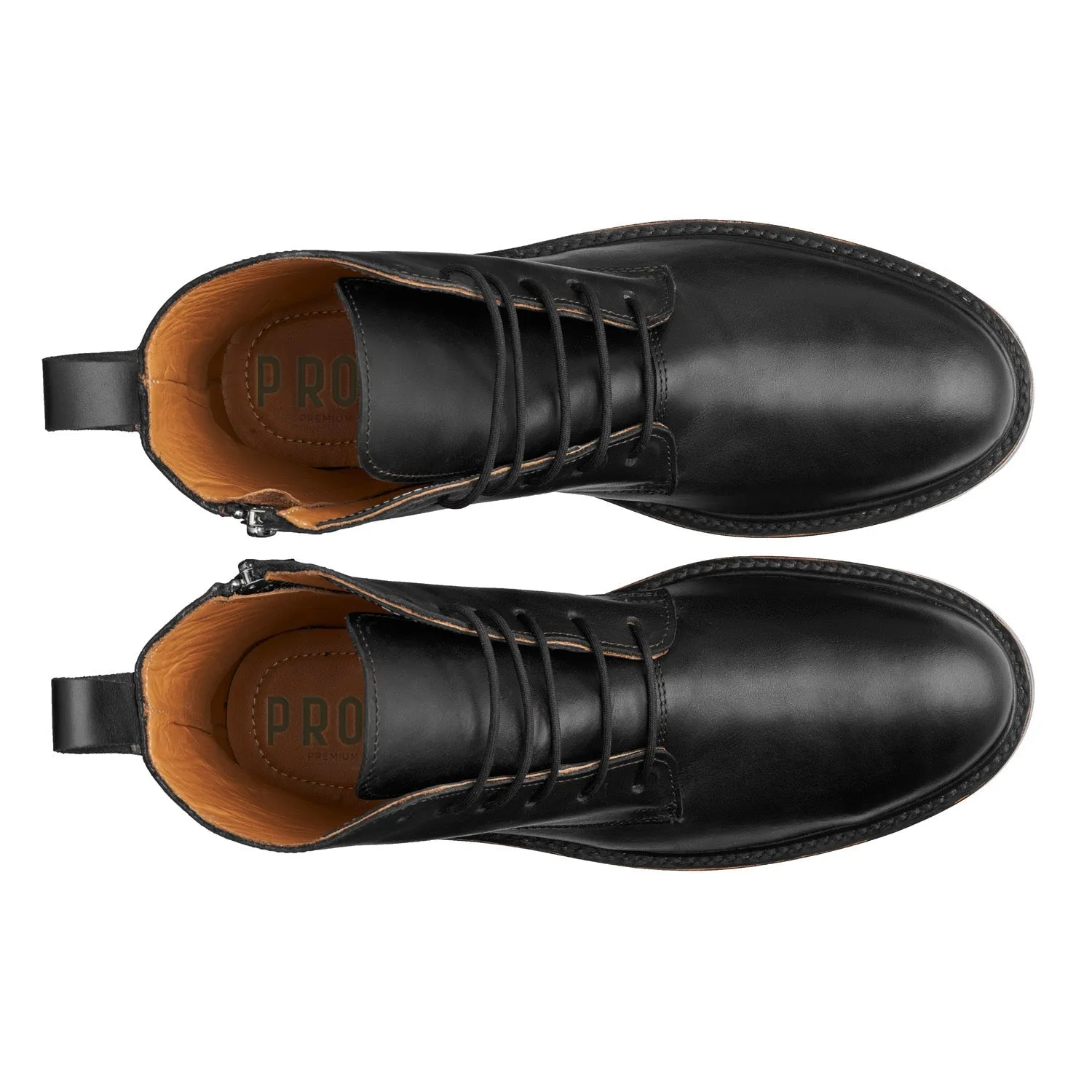 WOMEN STEEL TOE BOOT ELISE BLACK Superior Build