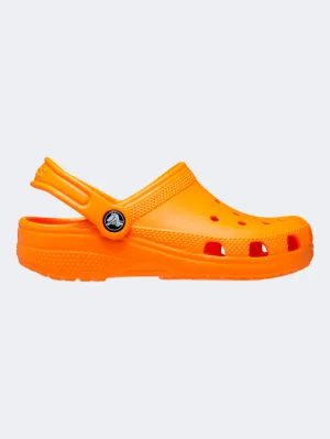Style Pop Crocs Classic Infant Lifestyle Clog Orange Zing