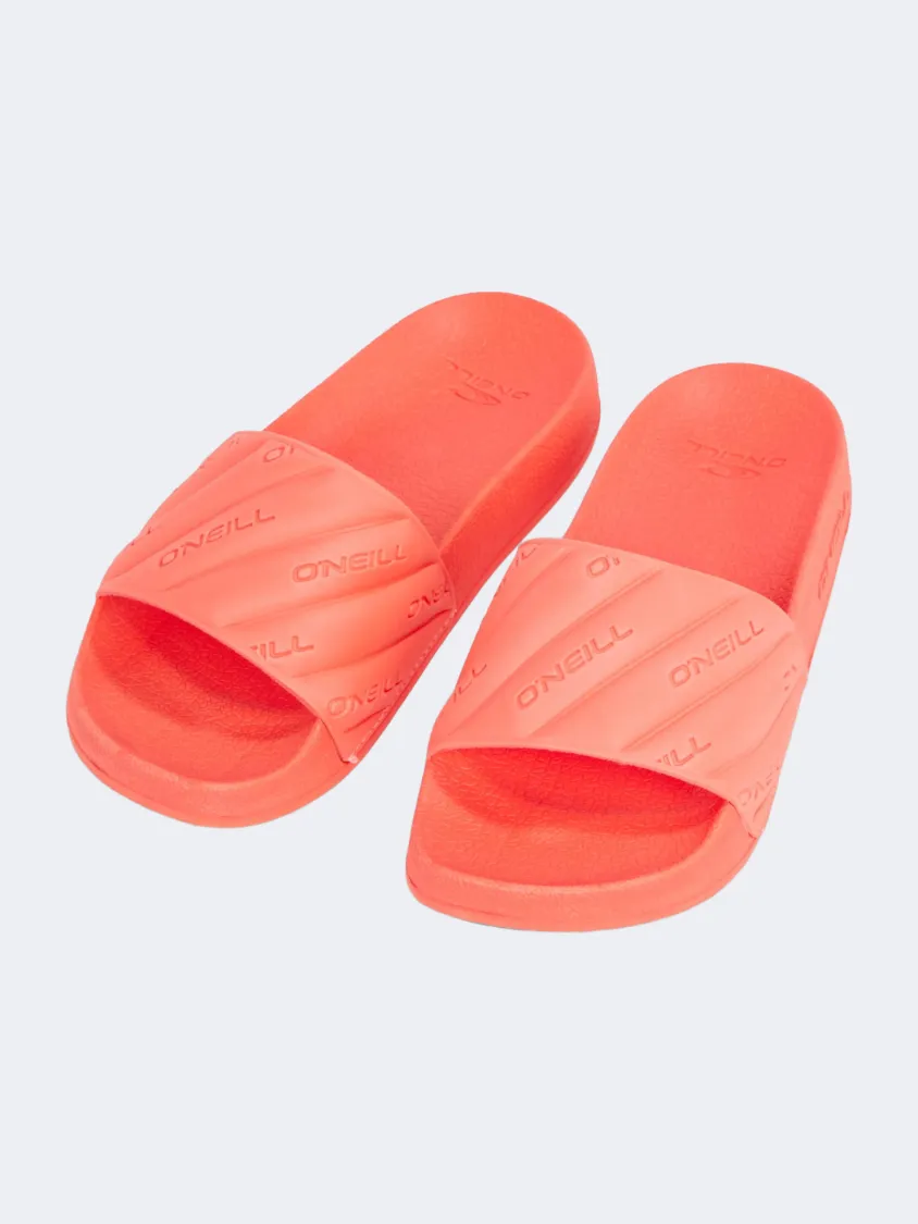 Memory Foam Oneill  Girls Beach Slippers Pink