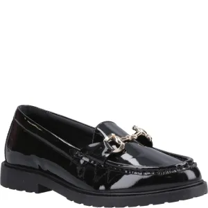 Weekend Walk Black Verity Patent Snaffle Loafers