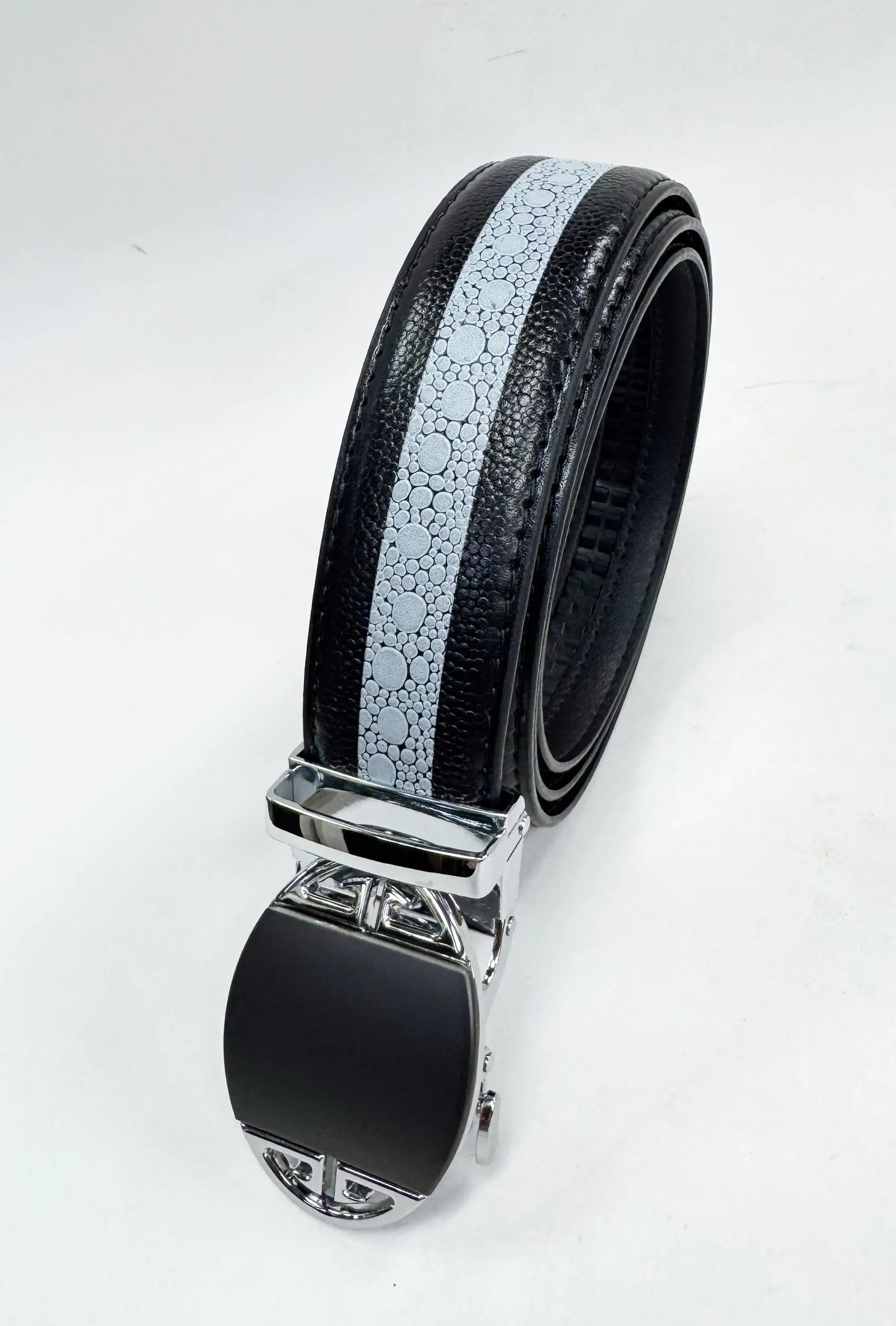 Earth Tone Stingray Belt Black-2
