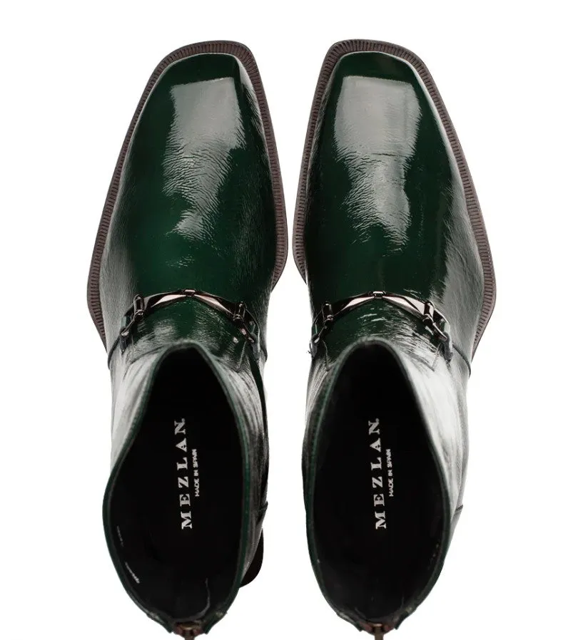 Style: Buscemi Boot Green Love Path Camera Look
