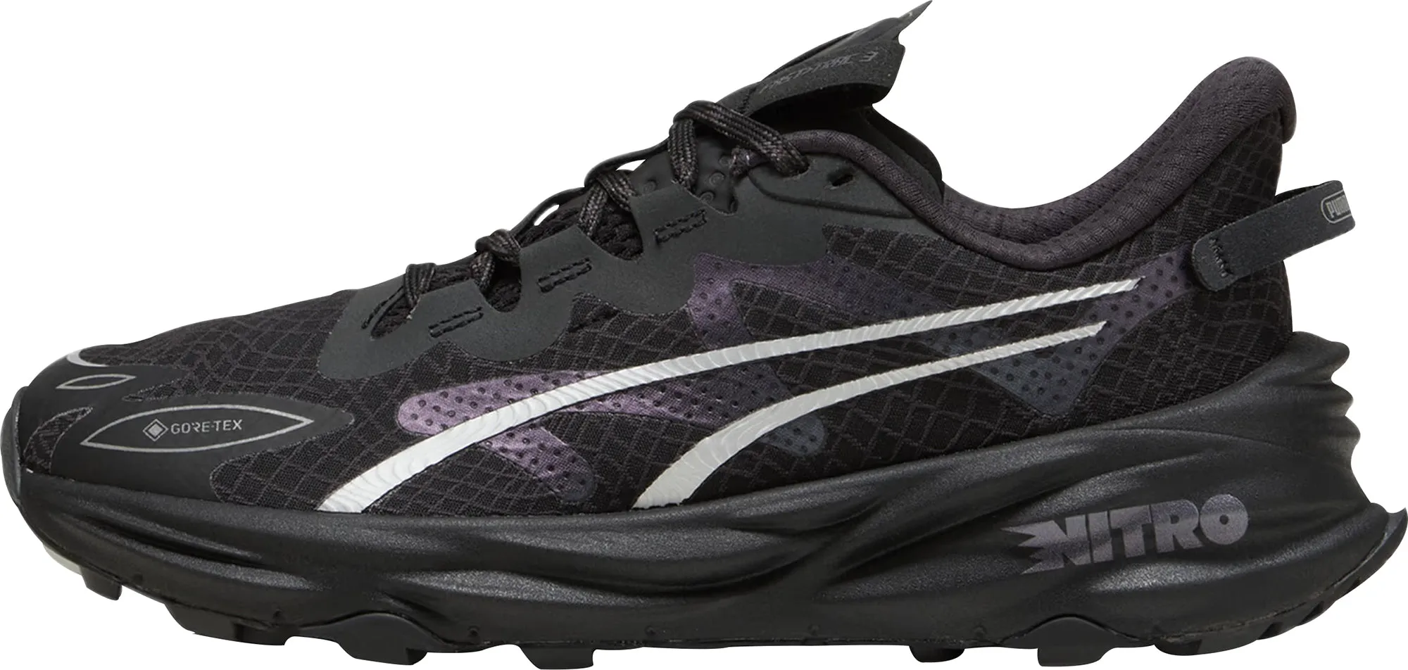 Puma Fast-Trac Nitro 3 GORE-TEX Womens Trail Running Shoes - Black Speed Driven