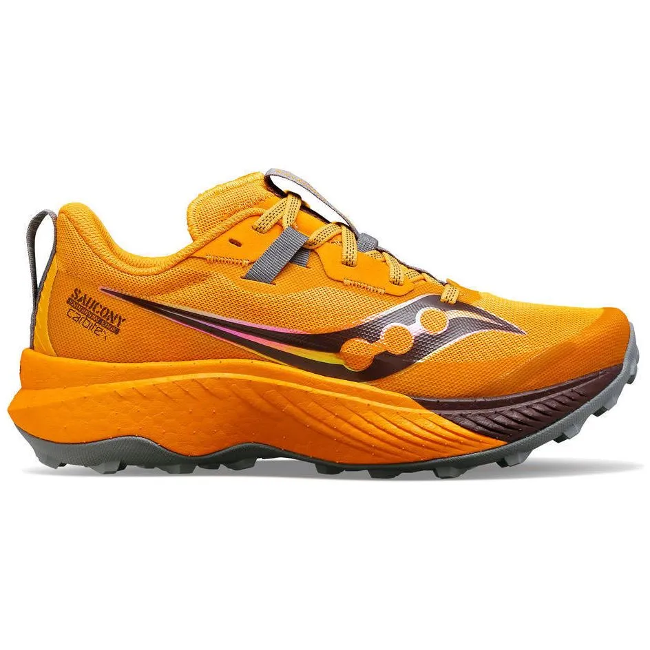Saucony Endorphin Edge Womens Trail Running Shoes - Orange Performance Wear