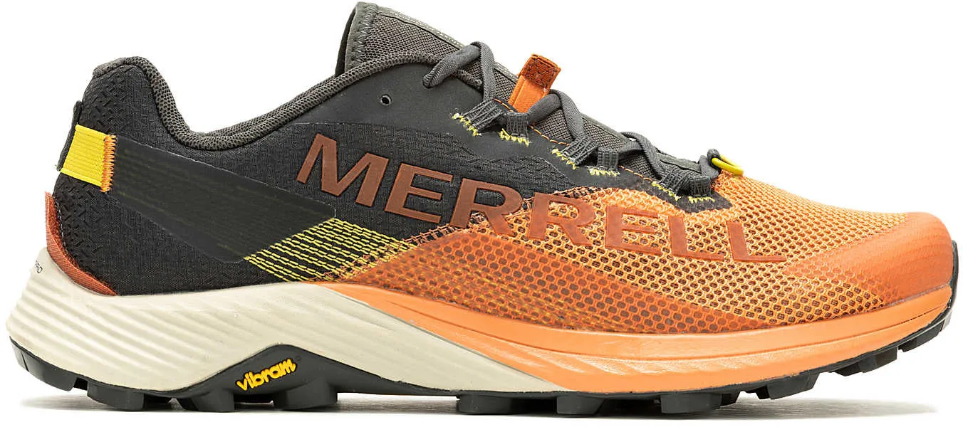 Toe guards add resilience to high-wear areas Built with comfort in mind these shoes support your every step Merrell MTL Long Sky 2 Mens Trail Running Shoes - Orange