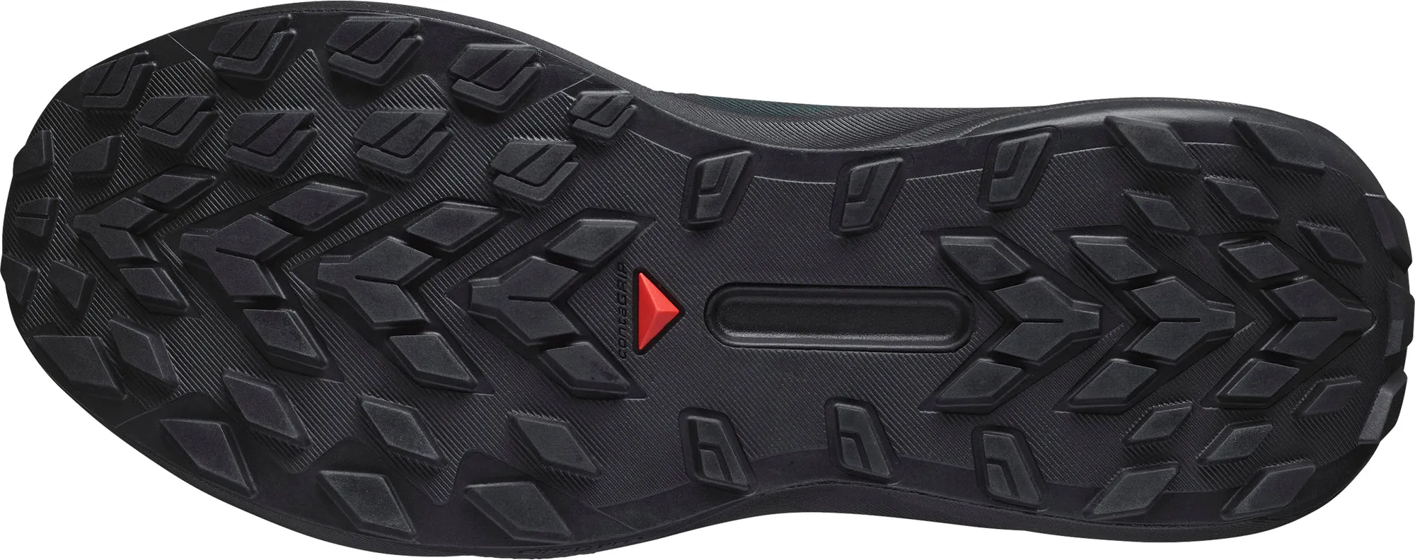 Anti   Odor Shaped to improve contact and ground reaction forces Salomon Genesis GORE-TEX Mens Trail Running Shoes - Black