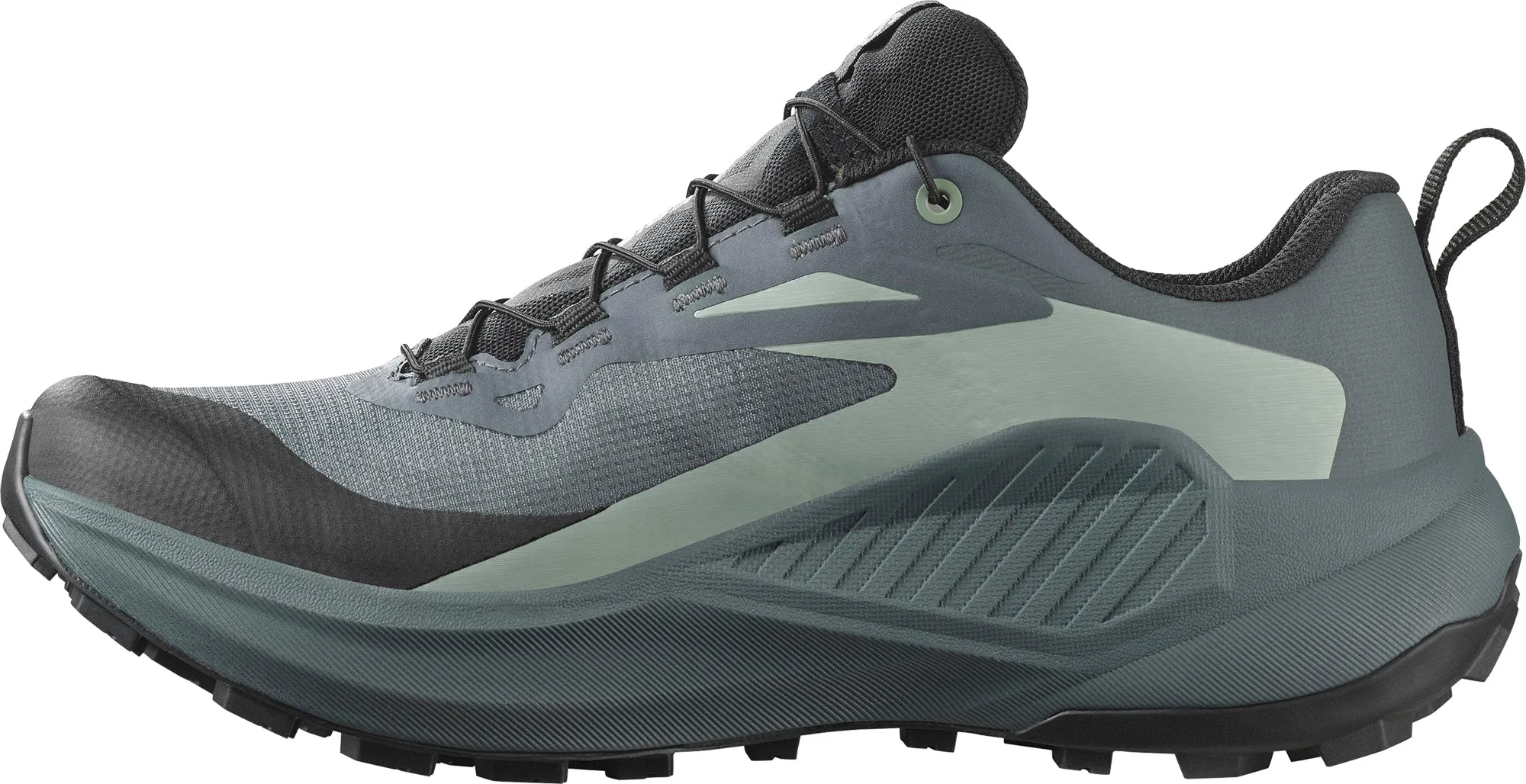 Mobility Exercise Designed to handle long workouts with ease and stability Salomon Genesis GORE-TEX Womens Trail Running Shoes - Grey