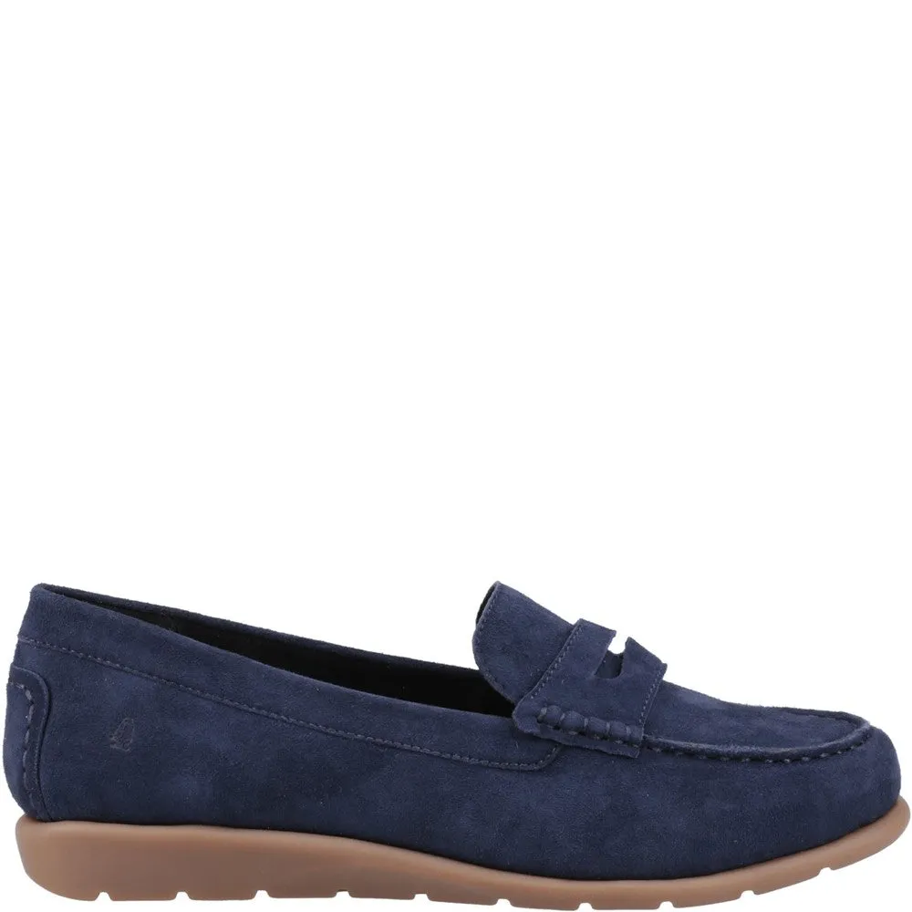 Navy Shelby Suede Loafers Smart Sprint