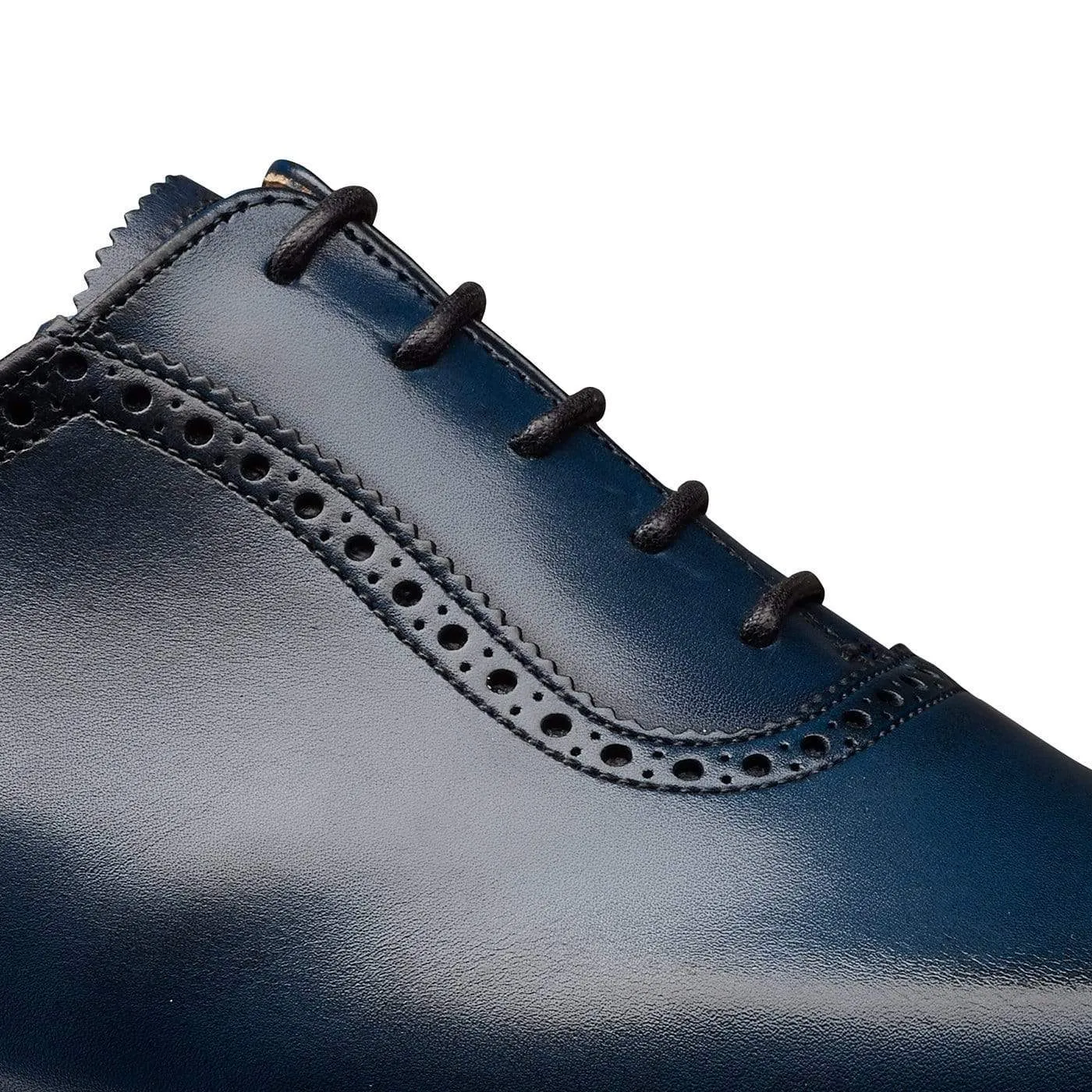 Work Look Trendy Westbourne Blue Burnished Calf