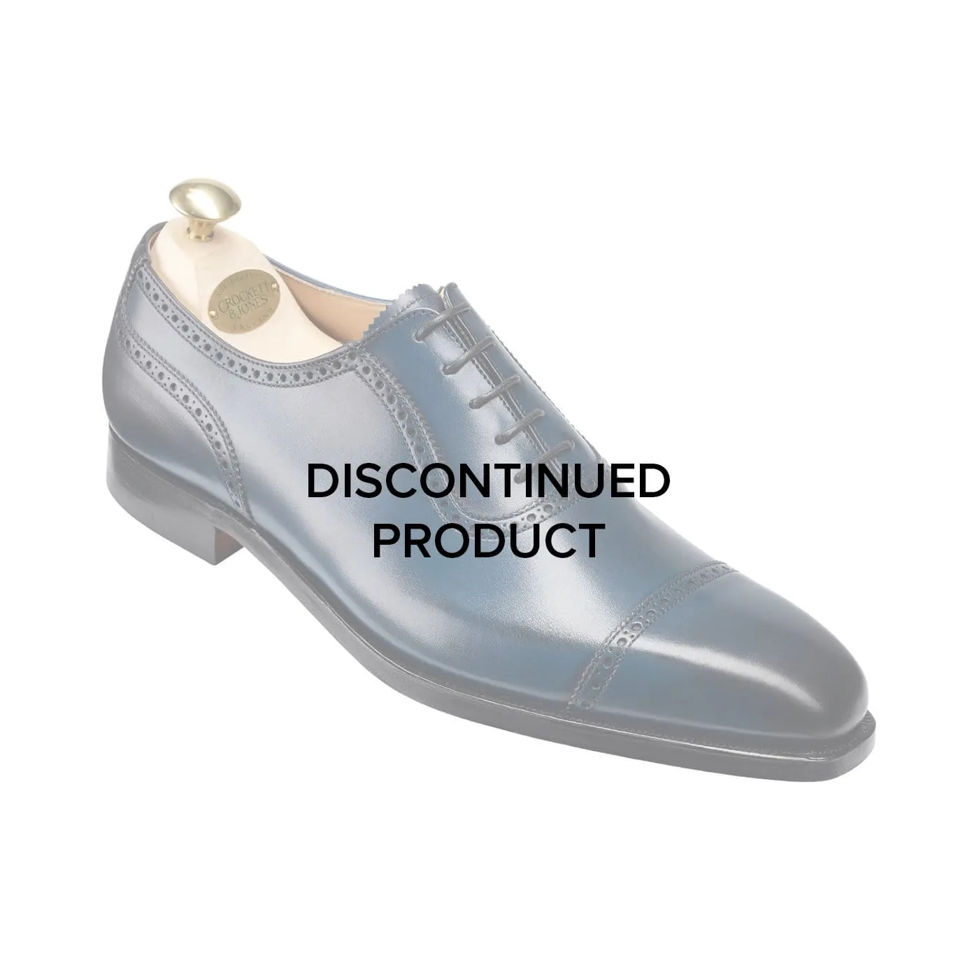 Westbourne Blue Burnished Calf Comfortable Step