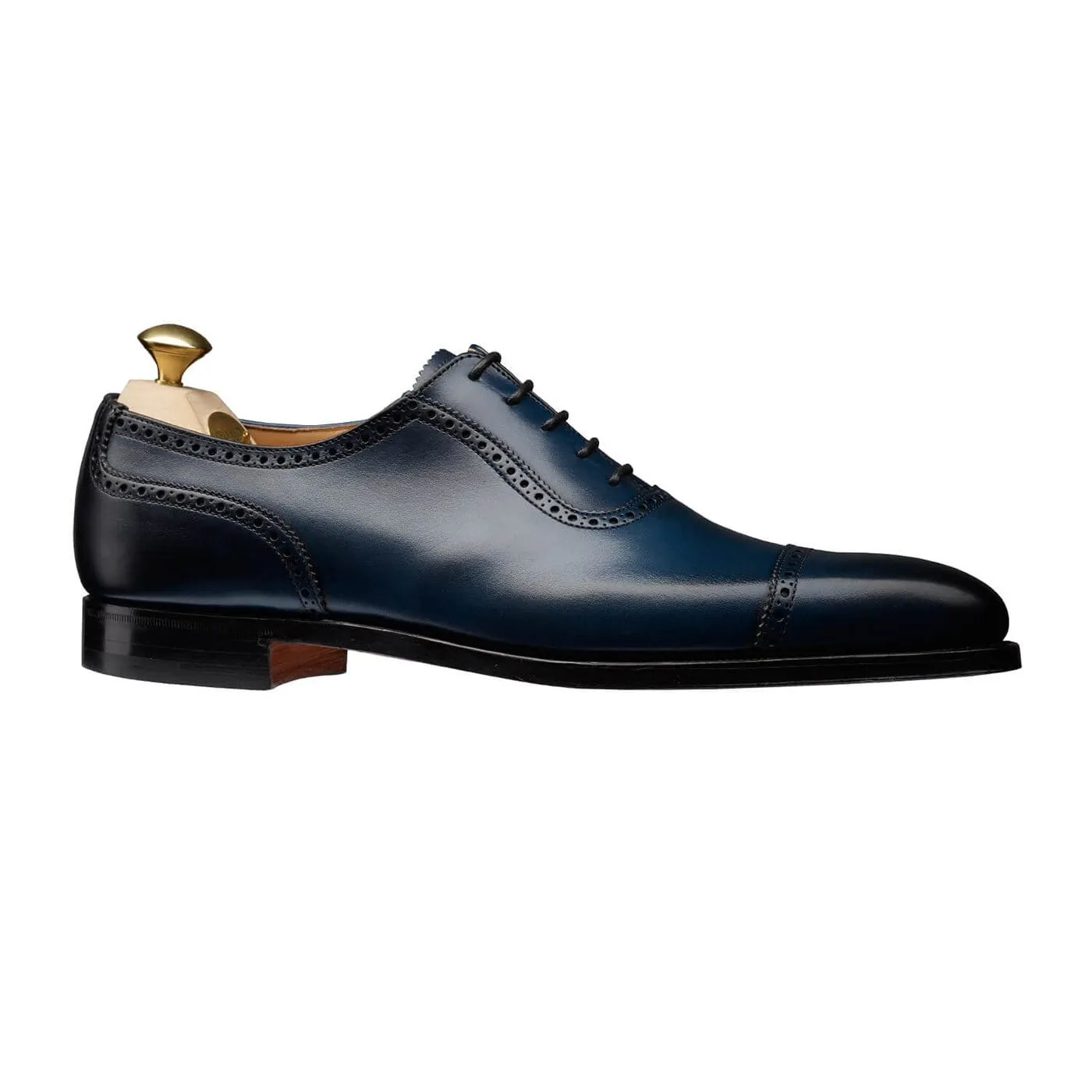 Durable Finish Westbourne Blue Burnished Calf