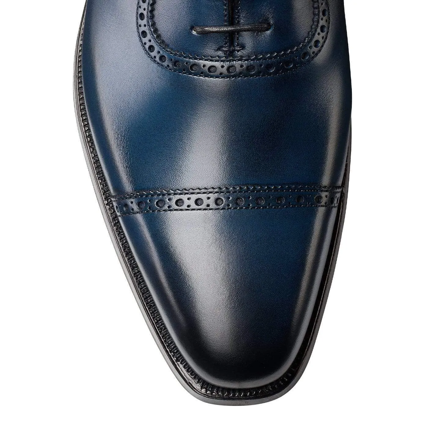 Westbourne Blue Burnished Calf Timeless Design