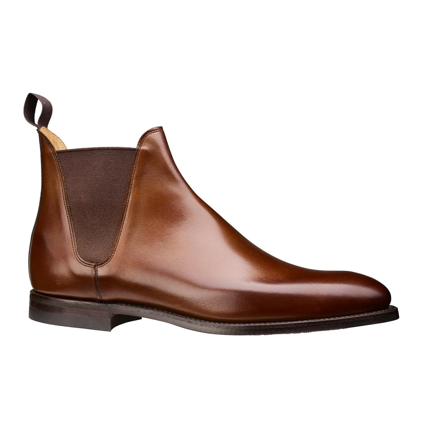 Chelsea 8 Dark Brown Burnished Calf Travel Essential Sustainable Choice
