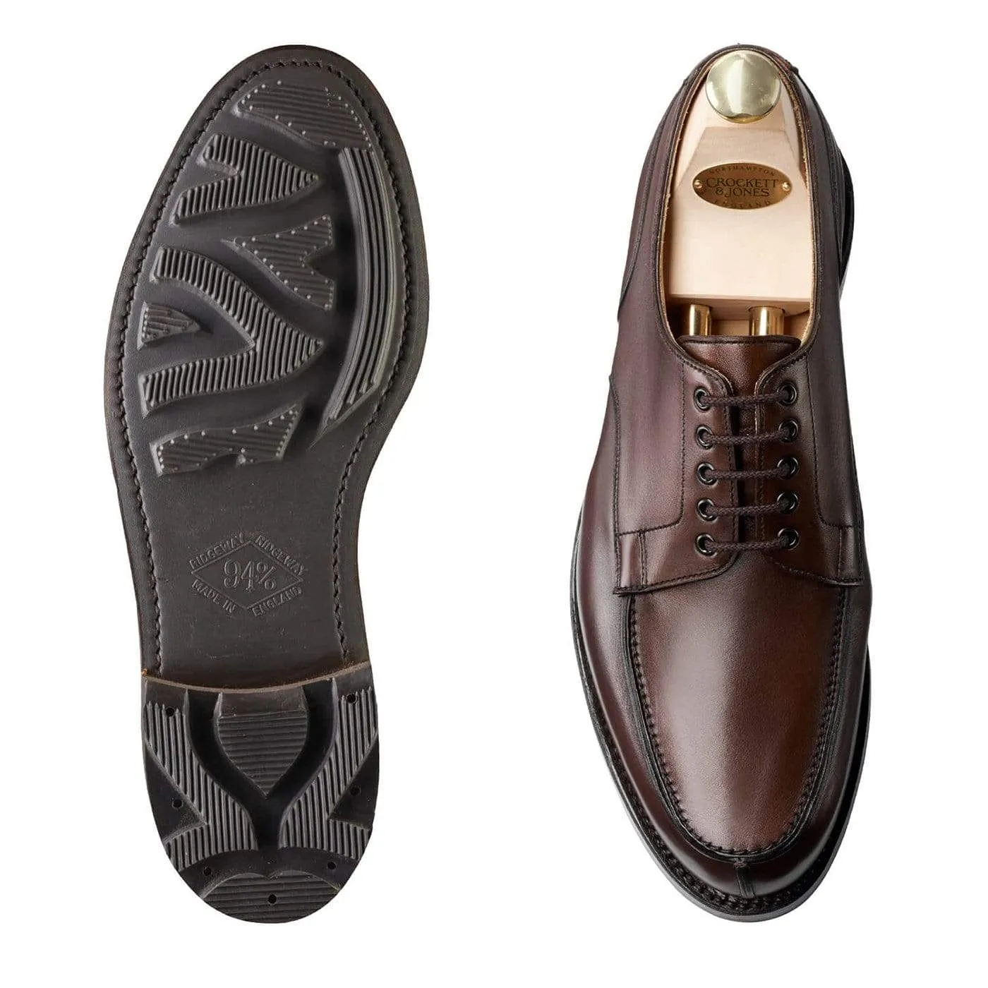 All Day Wear Wexford Dark Brown Wax Calf