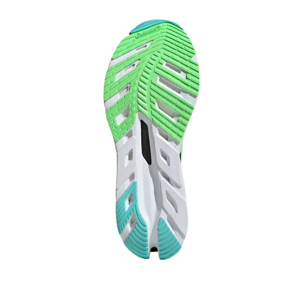 Adidas Women's Adistar BYD Running Shoes in Halo Mint/Lime Burst/Flash Aqua AW25 anatomical - shape shoes