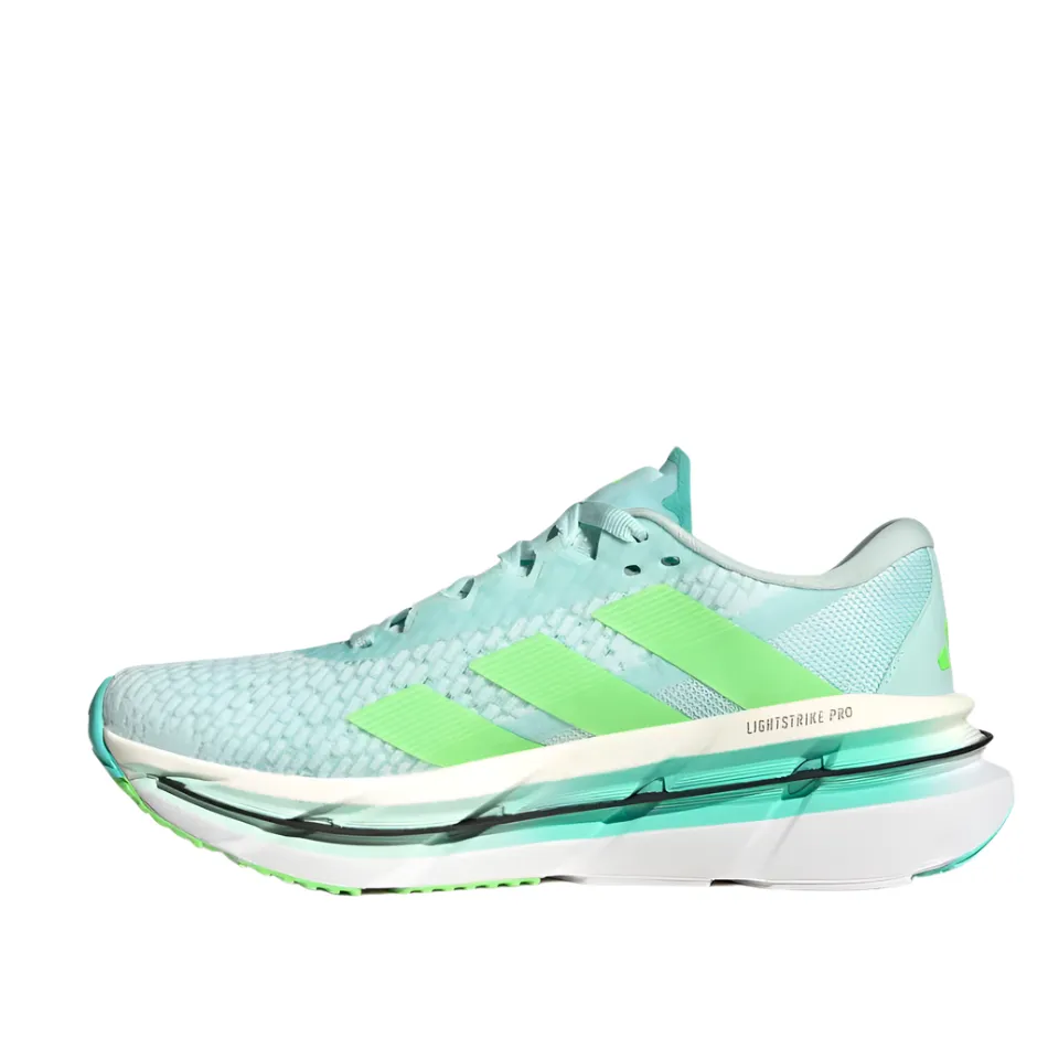 Adidas Women's Adistar BYD Running Shoes in Halo Mint/Lime Burst/Flash Aqua AW25 perforated shoes Cool Down