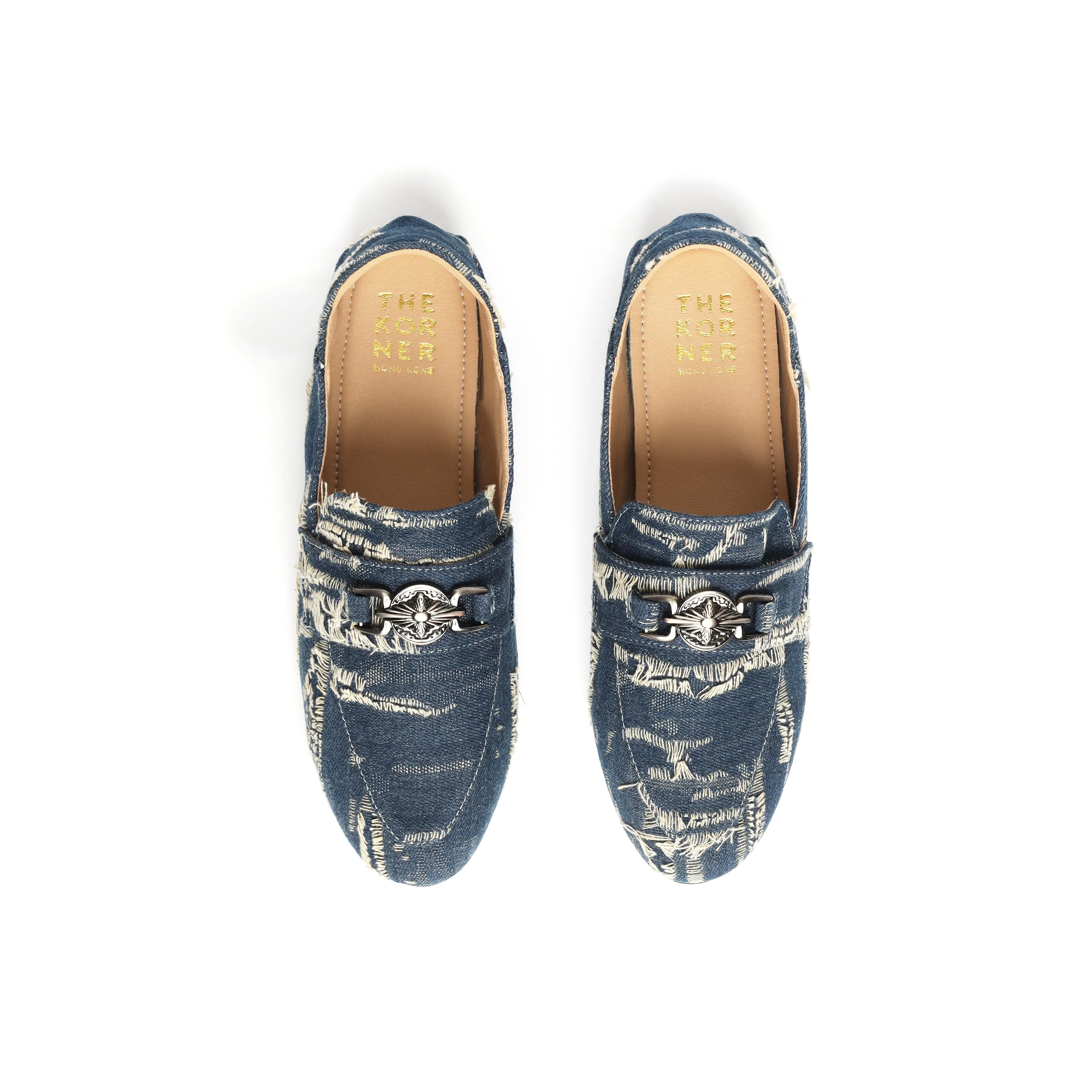 Kannon Loafers - Navy (NVY) Street Firm Stylish Padding