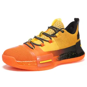 PEAK Flash Lou Williams Basketball Shoes Men Sport Sneaker Orange Double Density Foam Ankle Support Technology