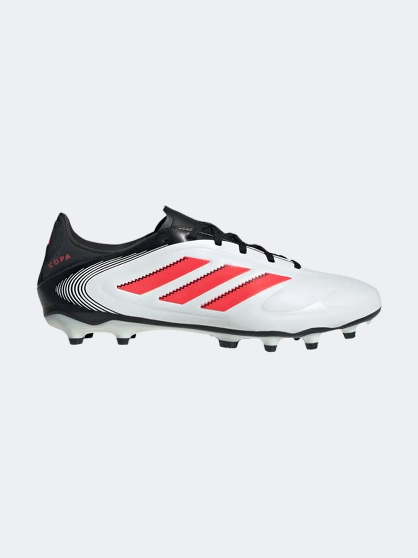 Adidas Copa Pure Iii League FG MG Men Football Shoes White/Red/Black Stylish Design Stable