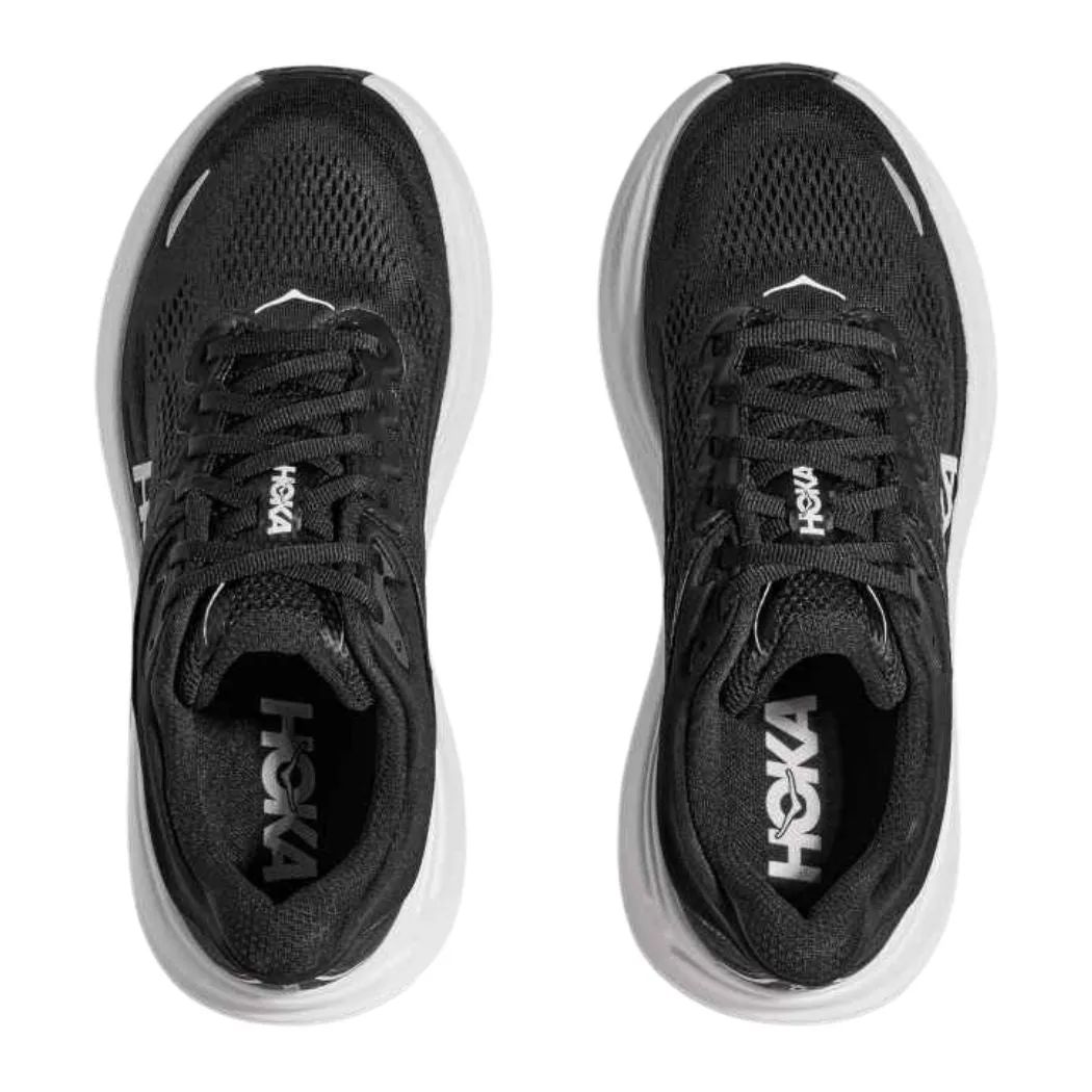 hoka Bondi 9 WIDE Men's Running Shoes Pool Time Crystal Glow