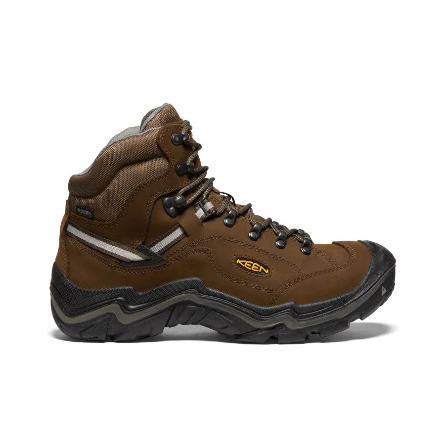 Total Comfort Men's Durand II Waterproof Boot Wide  |  Cascade Brown/Gargoyle