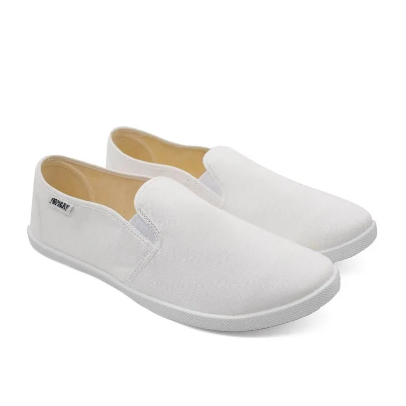 Heavy Stride Emmy Salama Canvas Shoes - White