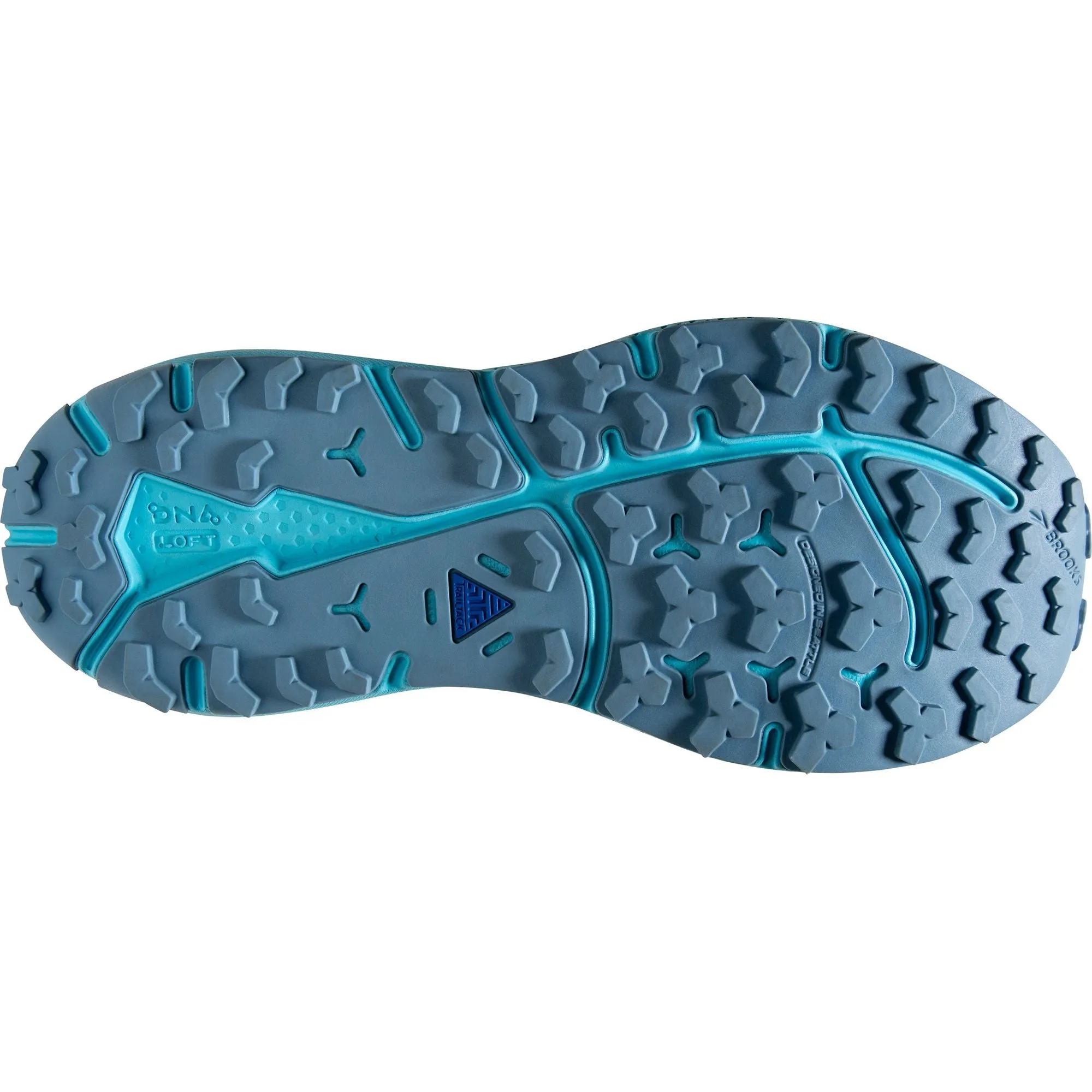 Brooks Divide 4 Womens Trail Running Shoes - Black Step Control Secure Wrap