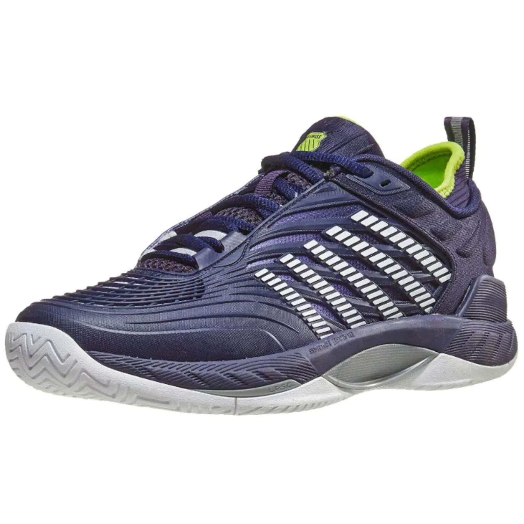 K Swiss Hypercourt Supreme 2  Men Tennis Shoes - Peacoat/White/Lime Green Everyday Use