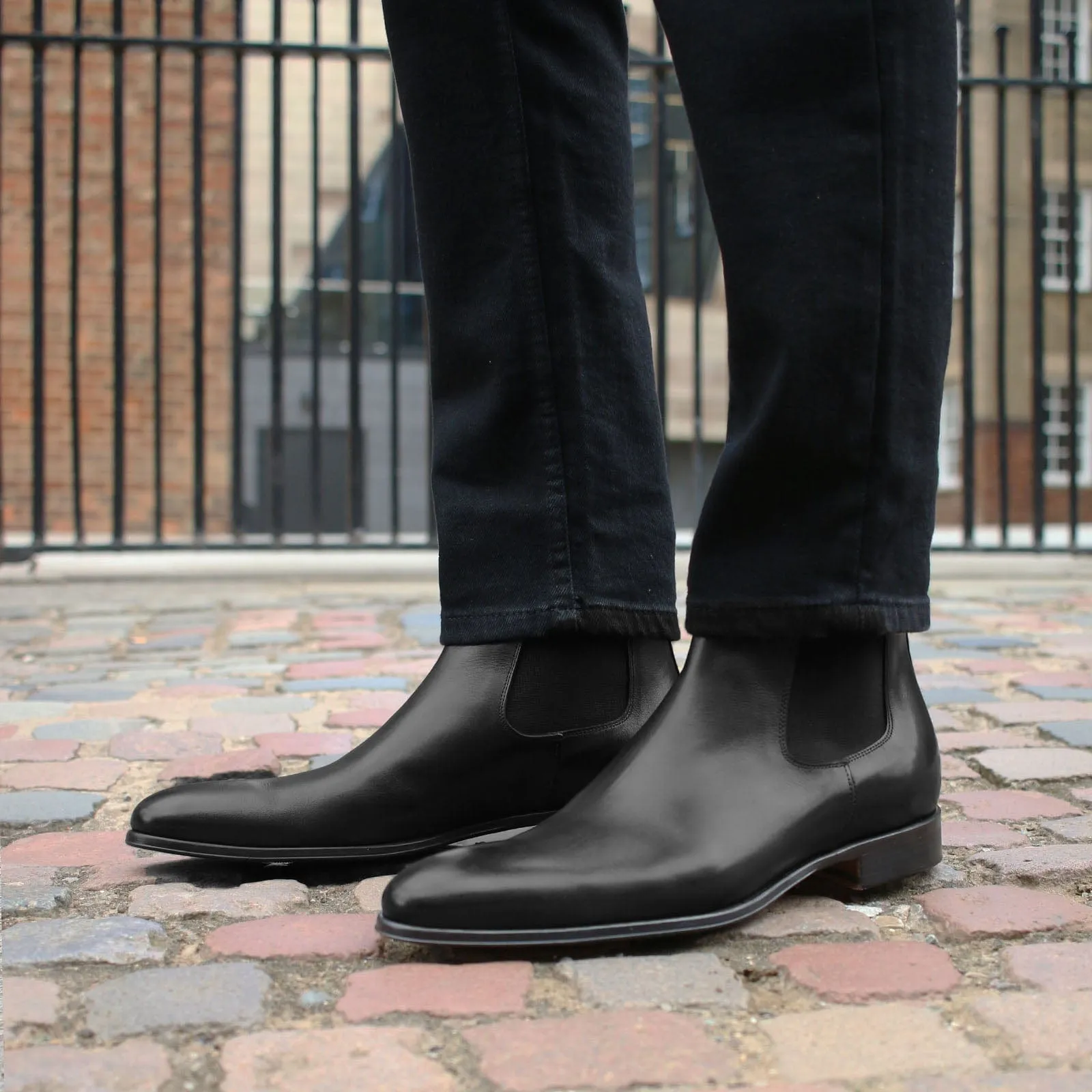Eastwood Chelsea Boot Black Effortless Style Fix Sporty Look