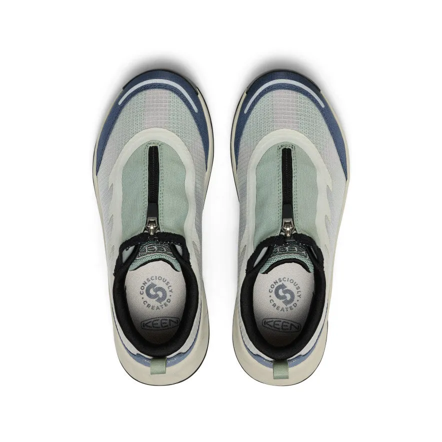 Women's TTS Zip Sneaker  |  Iceberg Green/Vintage Indigo TPU Stability Easy Wear