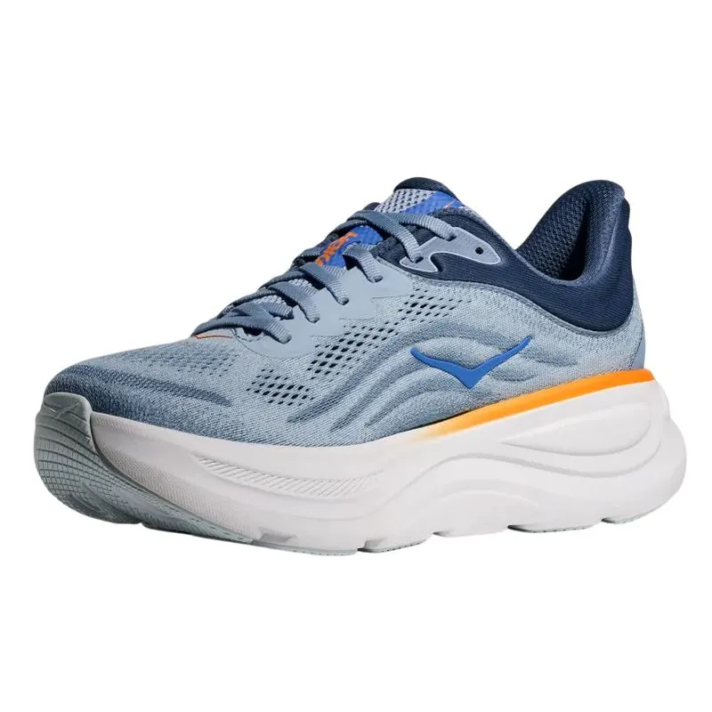 concrete running footwear non - marking HOKA Bondi 9 D Mens Running Shoes