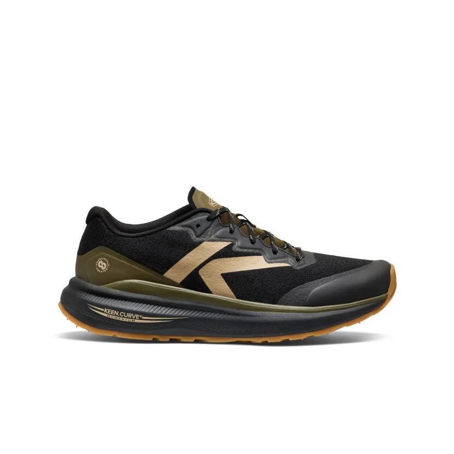 Men's WK500 Walking Shoe  |  Black/Dark Olive Slim Line Pastel tone