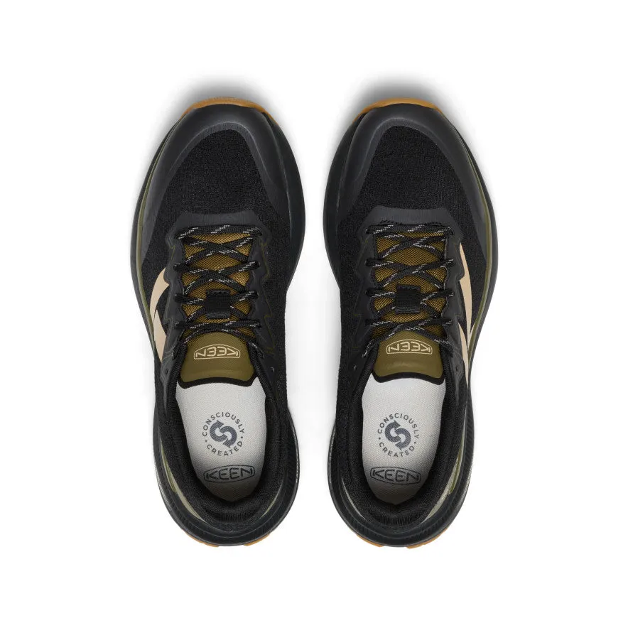 Core Support Comfort Flex Men's WK500 Walking Shoe  |  Black/Dark Olive
