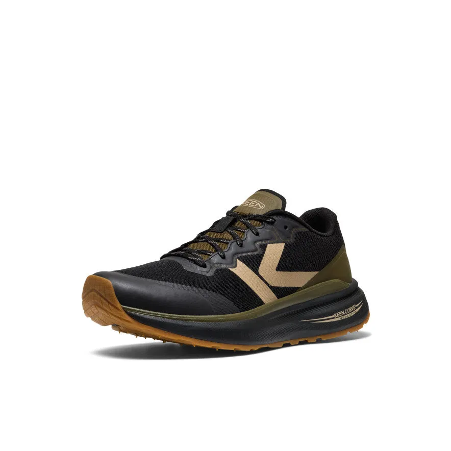Stone Glam Men's WK500 Walking Shoe  |  Black/Dark Olive